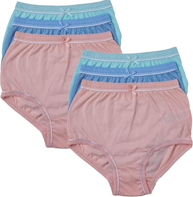 Women Brief 100% Cotton (6 Pack)