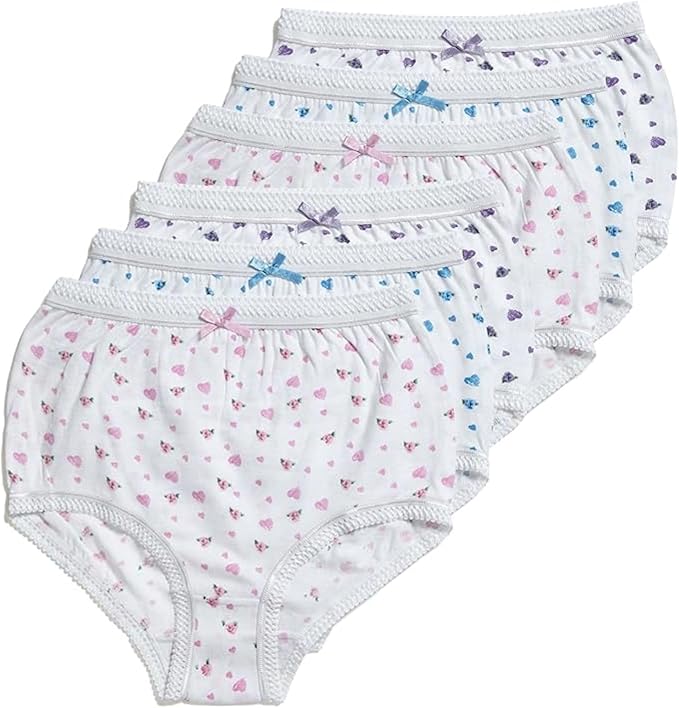 Women Brief 100% Cotton (6 Pack)