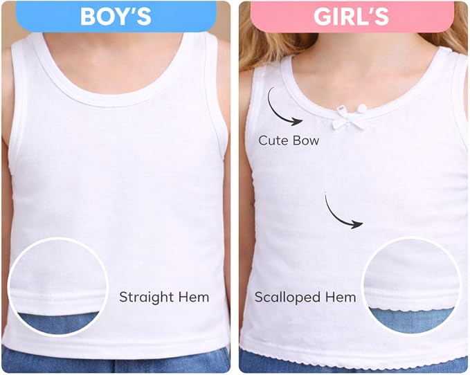 Boys vest (6 Pack)